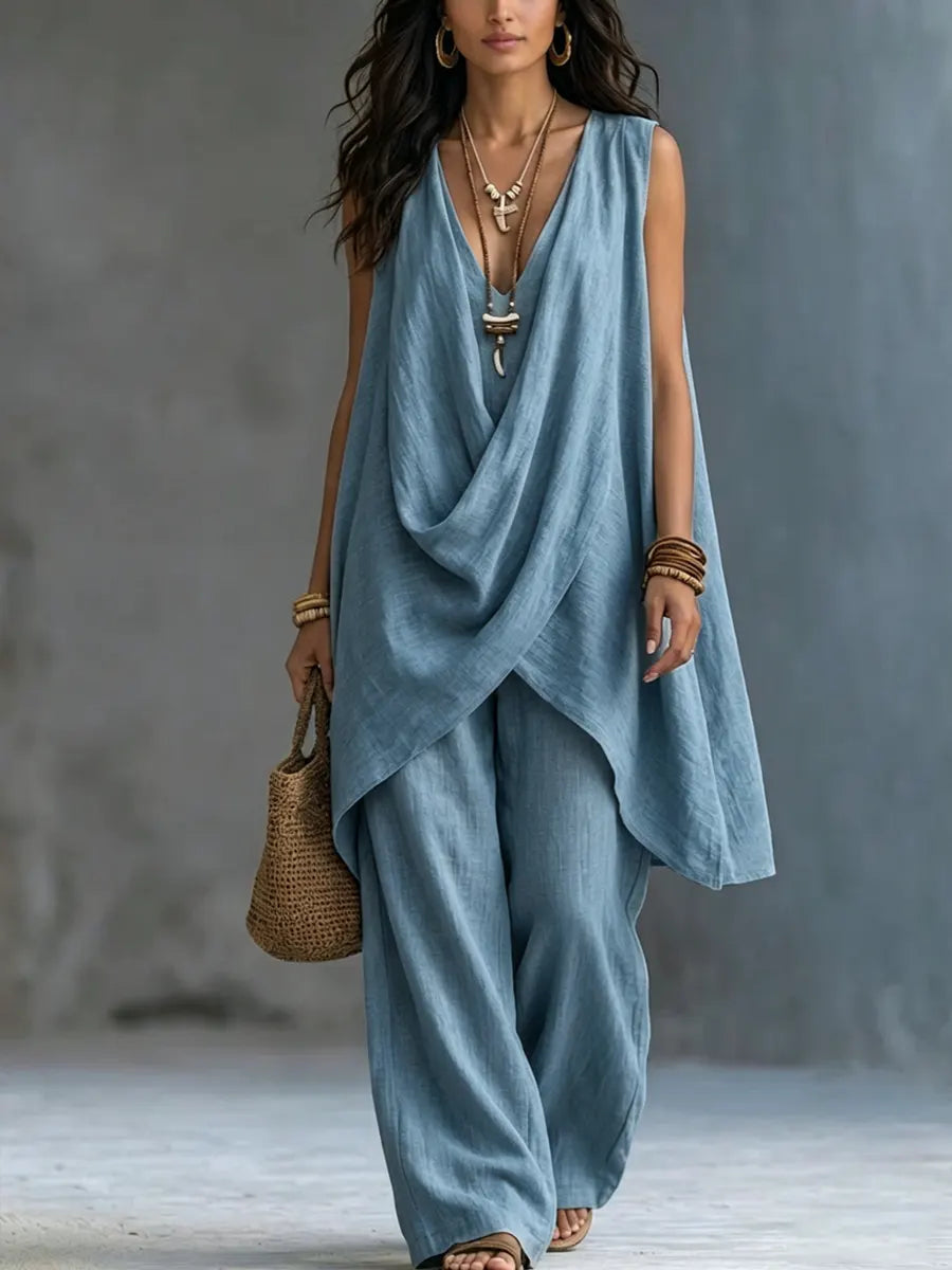 Mercedes™ | Conjunto con Escote en V