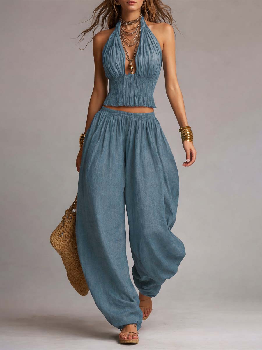 Brígida™ | Conjunto de Cuello Halter