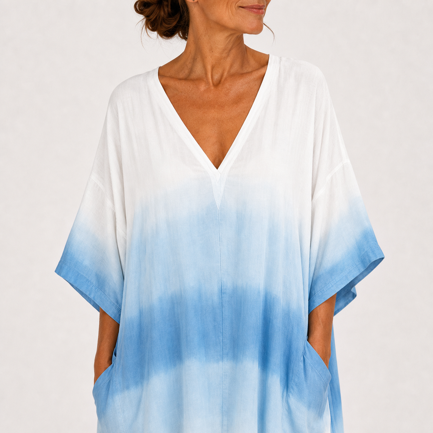 Caftán Jamila Azul Degradado