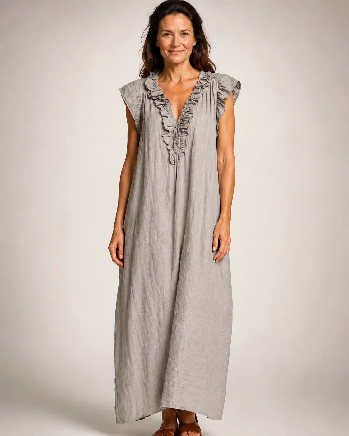 Rosaura™ | Vestido Largo Boho Fluido