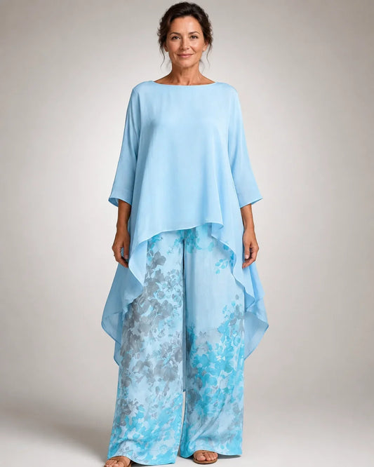 Isolina™ | Conjunto Asimétrico Floral