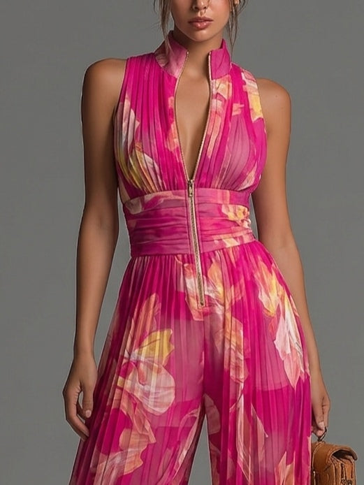 Genoveva™ | Mono Plisado Floral