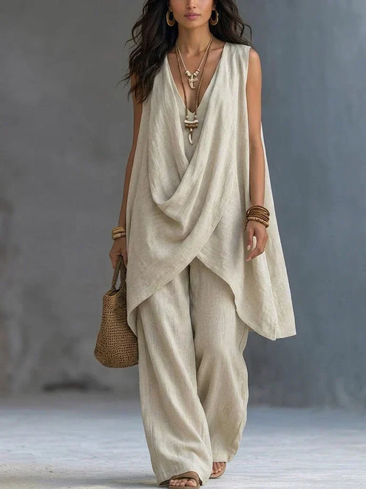 Mercedes™ | Conjunto con Escote en V
