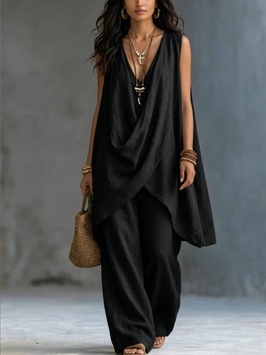Mercedes™ | Conjunto con Escote en V